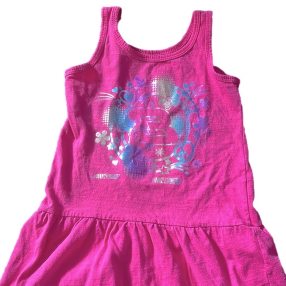 Nascar Other - NASCAR Hot Pink Jumper Dress #3 Dale Earnhardt 2T Race Holographic Girl’s